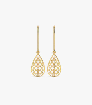 Kisna Hallmarked Gold Earring for Women
